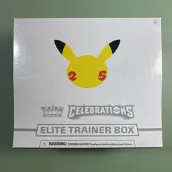 Pokemon TCG Celebrations ETB Elite Trainer Box 25th Anniversary - New Sealed - Image 1