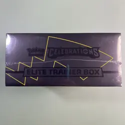 Pokemon TCG Celebrations ETB Elite Trainer Box 25th Anniversary - New Sealed - Image 4