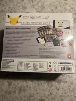 Pokemon TCG Celebrations Elite Trainer Box 25th Anniversary ETB Factory Sealed - Image 2