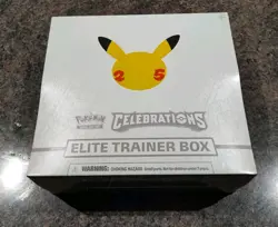 Pokemon Celebrations TCG Elite Trainer Box 25th Anniversary ETB | New Sealed - Image 1