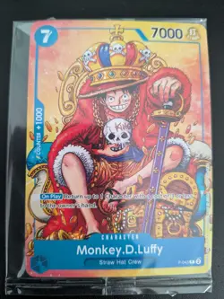 Monkey.D.Luffy (Convention Promo 2024) PR One Piece Promotion Cards P-043 NM - Image 1