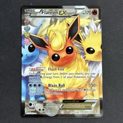 Flareon EX RC28/RC32 Generations Holo Rare Pokemon Card - Image 1