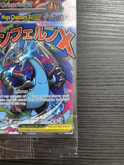 SEALED Mega Charizard X EX MEP 023 Oricorio 024 Pokemon UPC Promo Full Art Card - Image 4