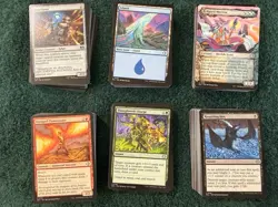 Magic the Gathering Deckmaster Lot 390 Cards - Image 1