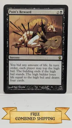 Pain's Reward Saviors of Kamigawa Regular - Image 1