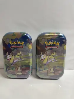 1 X pokemon mini tin sealed Galar Pals (has 2 Booster Packs Inside) - Image 1