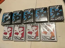 Pokemon TCG White Flare Black Bolt Card Sleeves New Lot Of 9 - Image 2