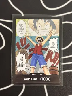 One Piece TCG DON!! Card OP-01 Romance Dawn Manga Alt Art Foil Eng A - Image 1