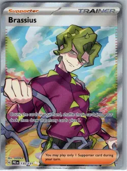 Brassius 135/131 SV: Prismatic Evolutions - Pokemon Card - NM - Image 1