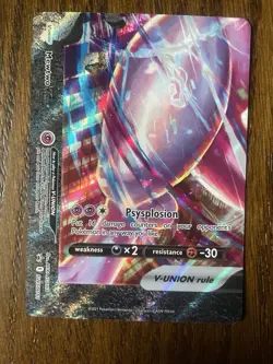Mewtwo V-UNION Pokemon TCG Holo English 4-Card Set Sword & Shield Promo - Image 5