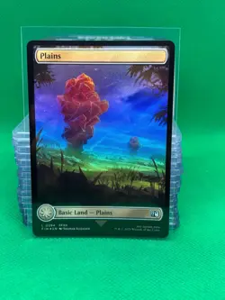 MTG - FOIL - FULL ART Plains #294 Final Fantasy - Image 1