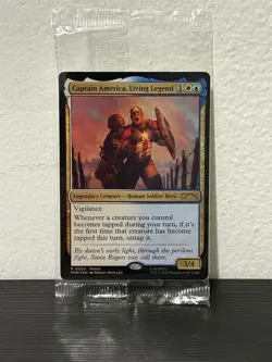 Magic: The Gathering Captain America, Living Legend - Media Promos (MEDIA) - Image 1