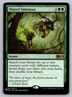 Shared Summons 193/280 Rare The List Reprints Magic: The Gathering Near Mint - Image 1