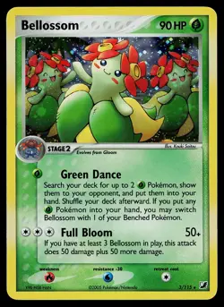 Pokemon Card - Bellossom Unseen Forces 3/115 Holo Rare - Image 1