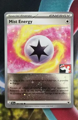 Pokemon TCG Mist Energy 161/162 Prize Pack Series Holo Eng Uncommon Special - Image 1
