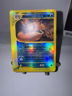 Kingler 050/165 - Pokemon TCG - Expedition Base Set - Vintage Reverse Holo - Image 3
