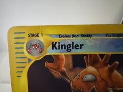 Kingler 050/165 - Pokemon TCG - Expedition Base Set - Vintage Reverse Holo - Image 5