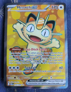 Pokemon Meowth Ex 107/88 Perfect order NM - Image 1