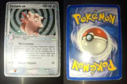 Pokemon 2004 EX FireRed & LeafGreen Clefable EX #106/112 - Image 1