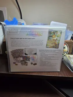 Prismatic Evolutions Pokemon Center Elite Trainer Box Factory Sealed W/Case - Image 2