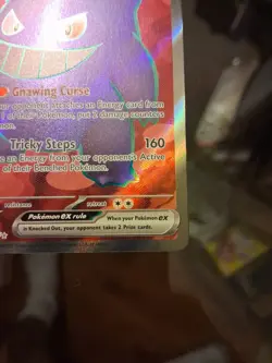 Pokemon TCG Gengar ex 193/162 SV05 Temporal Forces Full Art UR Holo ENG 2024 - Image 3