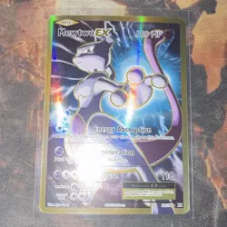 Pokemon Mewtwo-EX Full Art Holo Ultra Rare Evolutions 103/108 2016 180 NM - Image 1
