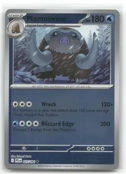 Mamoswine 025/094 Reverse Holo Phantasmal Flames Pokemon TCG - Image 1