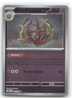 Brambleghast 047/094 Reverse Holo Phantasmal Flames Pokemon TCG - Image 1