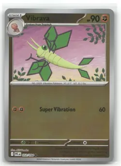 Vibrava 052/094 Reverse Holo Phantasmal Flames Pokemon TCG - Image 1