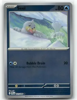 Seel 021/094 Reverse Holo Phantasmal Flames Pokemon TCG - Image 1