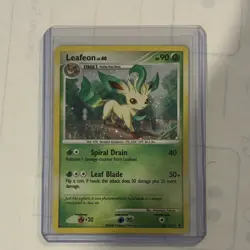 Pokemon Leafeon Deck Exclusives Holo Rare 024/100 Stage 1 90 HP 2008 English - Image 1
