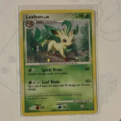 Pokemon Leafeon Deck Exclusives Holo Rare 024/100 Stage 1 90 HP 2008 English - Image 3