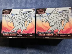 2x Chaos Rising Pokemon Center PC Elite Trainer Box ETB | Factory Sealed - Image 1