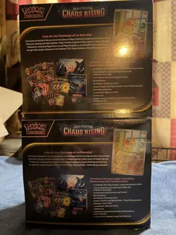2x Chaos Rising Pokemon Center PC Elite Trainer Box ETB | Factory Sealed - Image 3