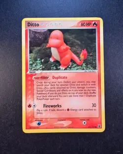 2005 Pokemon Ditto (Charmander) EX Delta Species Regular Non-Holo 61/113 - Image 1