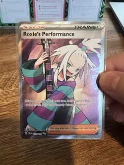 Roxie's Performance 112/086 Ultra Rare Chaos Rising Pokemon Holo Near Mint - Image 2