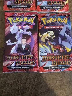 💥Pokemon TCG Scarlet & Violet Destined Rivals 4x Booster Pack (Full Art Set)💥 - Image 2