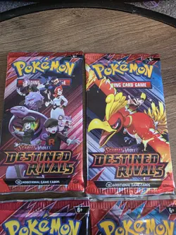 💥Pokemon TCG Scarlet & Violet Destined Rivals 4x Booster Pack (Full Art Set)💥 - Image 3