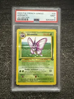 AEROMITE RARE - POKEMON 29/64 JUNGLE EDITION 1 PSA 9 - Image 1