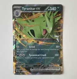 Tyranitar ex 064/131 Sv: Prismatic Evolutions Double Rare Full Art Holo EN - Image 1