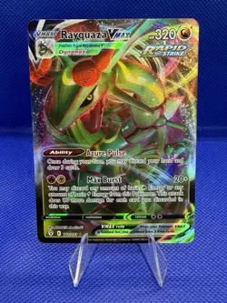 Rayquaza VMAX Ultra Rare Holo SWSH07 Evolving Skies 111/203 - Image 1