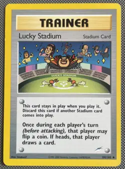 Pokemon TCG Lucky Stadium Neo Destiny 100/105 Regular Unlimited Uncommon WOTC - Image 1