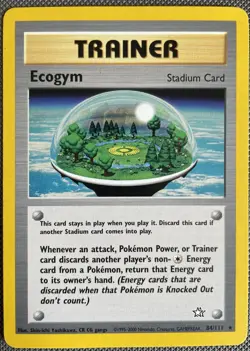 Pokemon TCG Ecogym Neo Genesis 84/111 Regular Unlimited Rare Vintage LP - Image 1