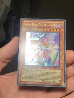 Yu-Gi-Oh! Toon Dark Magician Girl SP2-EN002 Enemy of Justice Sneak Peek NM - Image 3