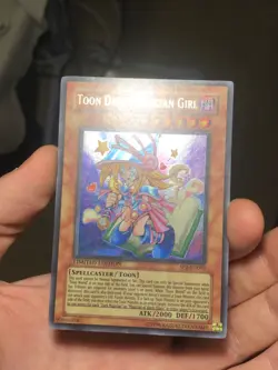 Yu-Gi-Oh! Toon Dark Magician Girl SP2-EN002 Enemy of Justice Sneak Peek NM - Image 4
