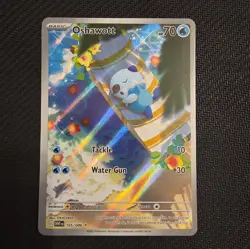 Oshawott 105/086 White Flare Illustration Rare - Image 1