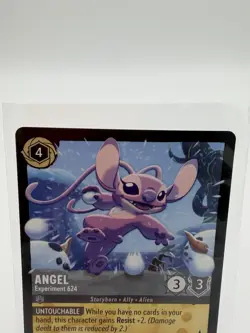 Disney Lorcana Angel Experiment 624 Character Card 191/204 EN-11 Oggy Christian… - Image 4