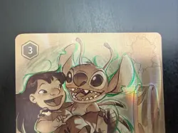 DISNEY LORCANA YOU CAME BACK 213/204 ENCHANTED LILO AND STITCH RARE NR MINT - Image 3