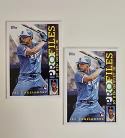 JAC CAGLIANONE 2026 Topps Series 1 ⚾ ROOKIE CARD Lot 44 INSERTS-FOILS-BASE 🔥🔥 - Image 4