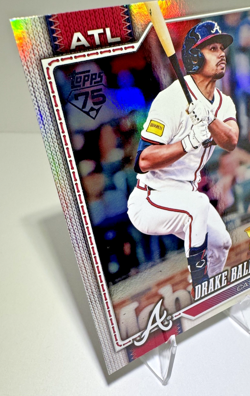 2026 Topps Series 2 - Drake Baldwin Rookie Cup #692 - Rainbow Foil - Braves - Image 3